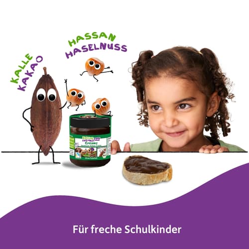 Freche Freunde Kids Bio Creamy Haselnuss-Kakao-Creme