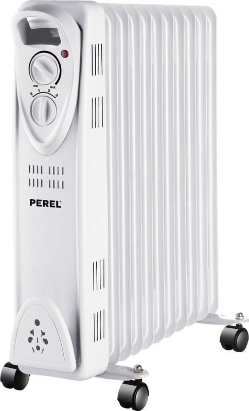 Perel - Olieradiator - 11 Ribben - 2500 W - Drie Warmtestanden