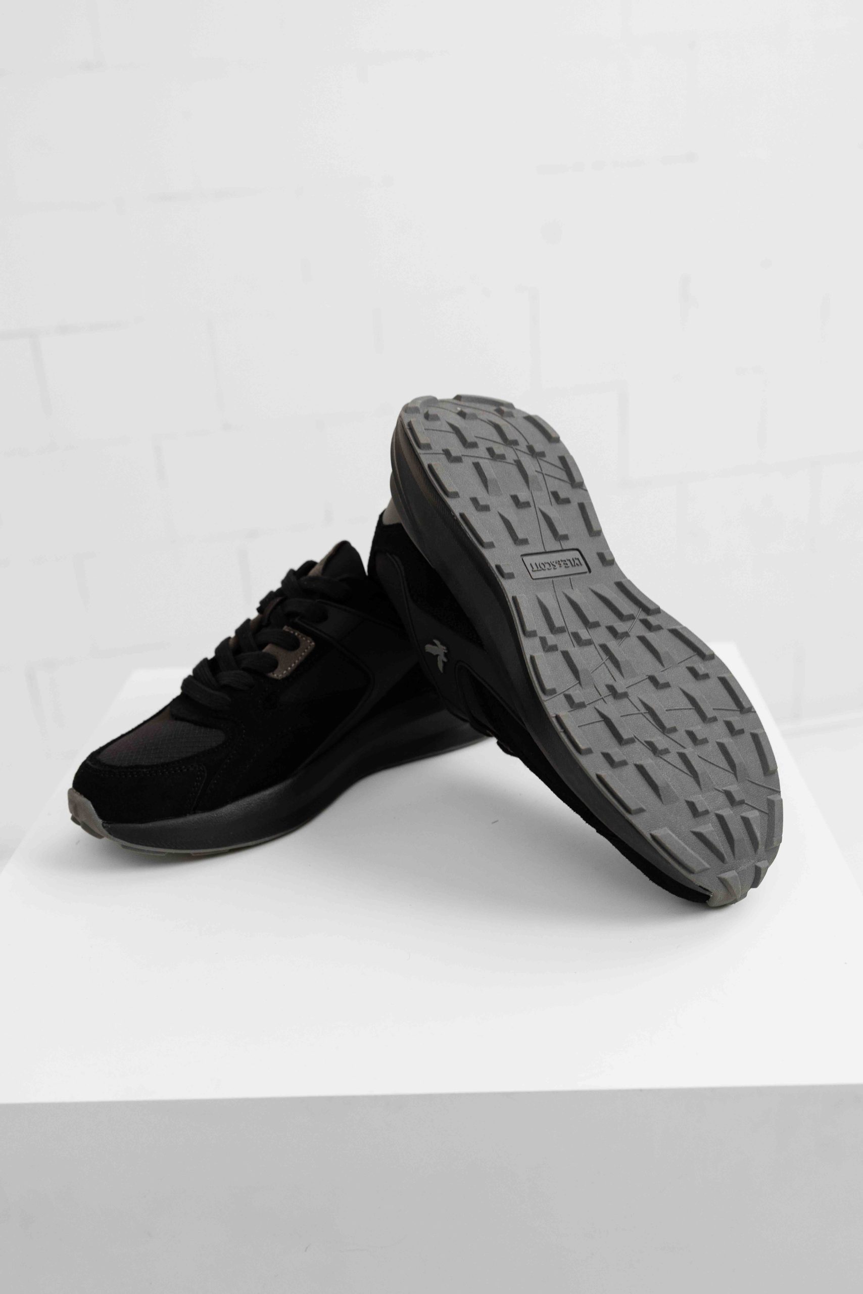 Lyle & Scott Craig Sneakers Heren Zwart