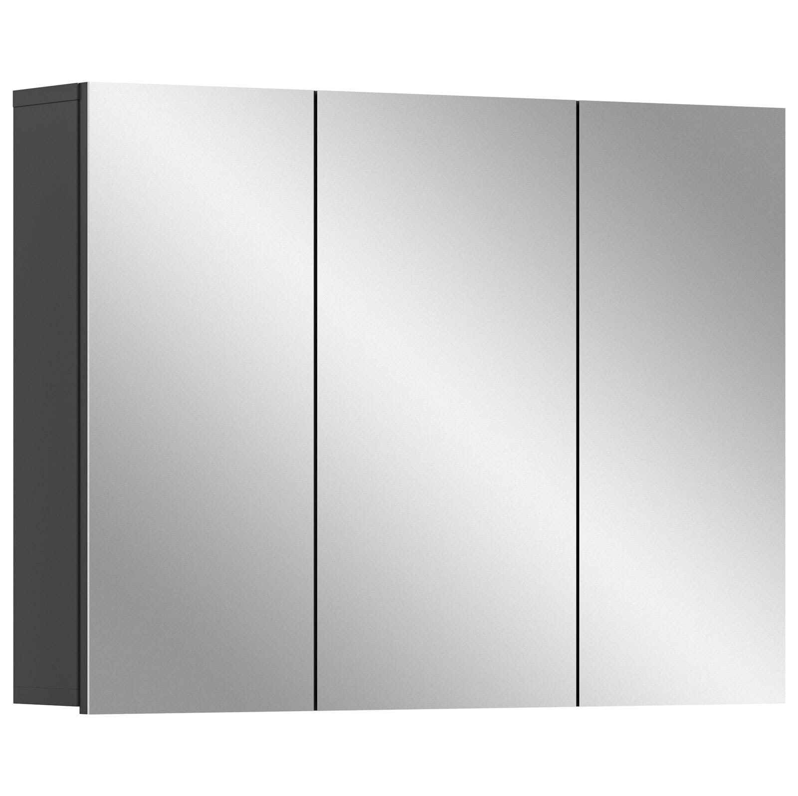 Bad-Spiegelschrank SOFT grau 80cm