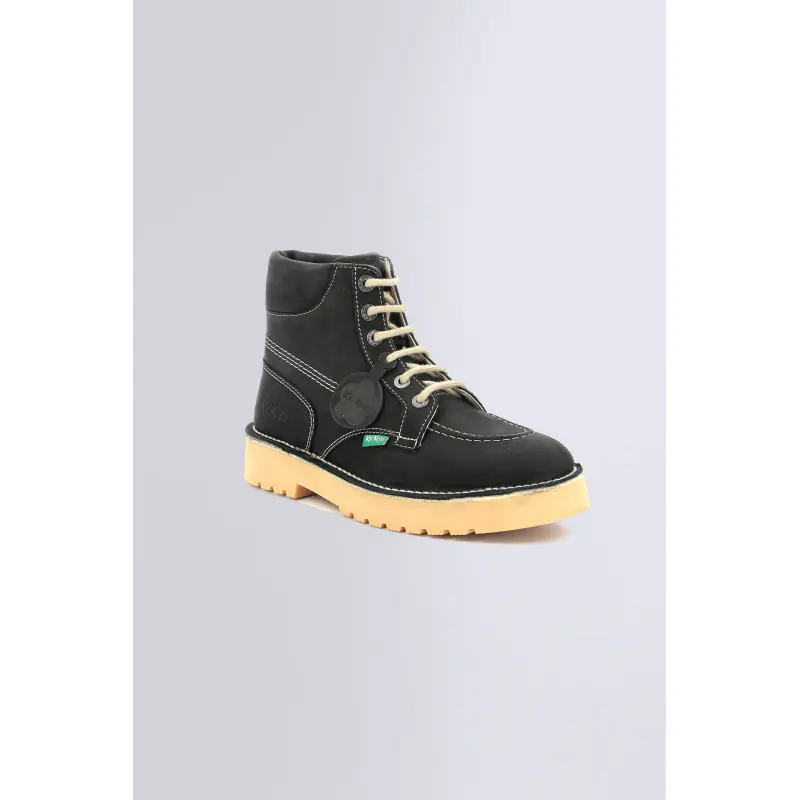 DALTREY HI NOIR BOOTS Cuir Homme