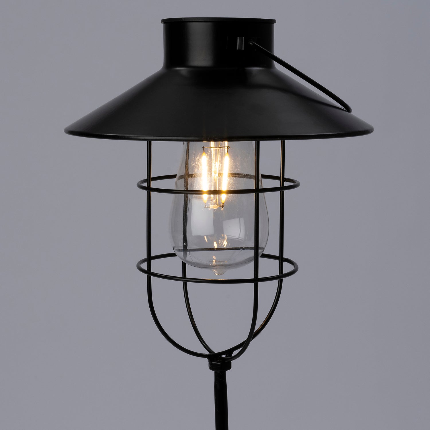 Intratuin solar tuinsteker Hanoi zwart D 19 H 58 cm