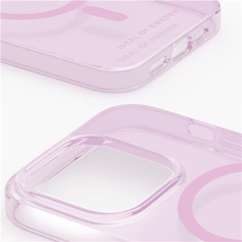iPhone 14 Pro MagSafe Hardcase Hülle Clear Case Designer (IDCLCMS-I2261P-512) - Light Pink (Rosa)