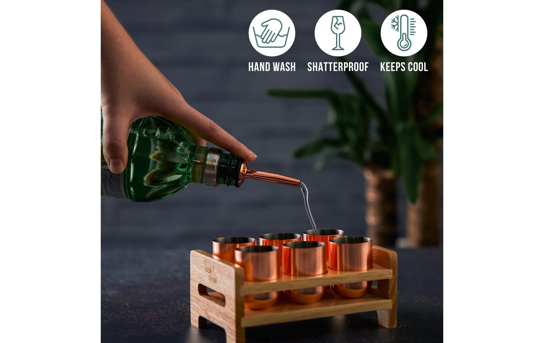 Schnapsglas »Oak & Steel 50 ml, 6 Stück«