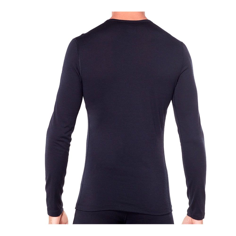 Icebreaker 200 OASIS MERINO - Sous-couche Homme black