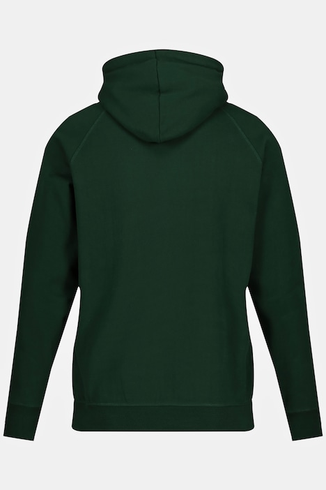 Hoodie, Sweat, Kapuze, Kängurutasche, bis 8 XL