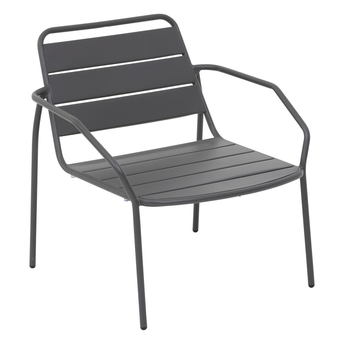 FAUTEUIL PHUKET GRAPHITE
