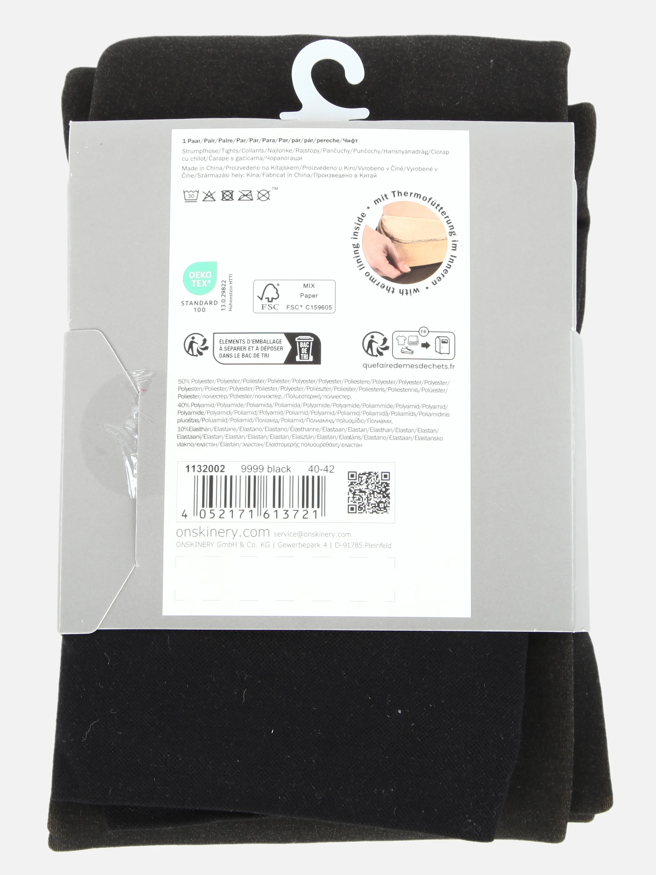 Thermo Strumpfhose, blickdicht
