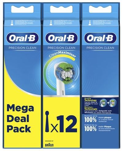 Oral-B Precision Clean - Opzetborstels - 12 Stuks