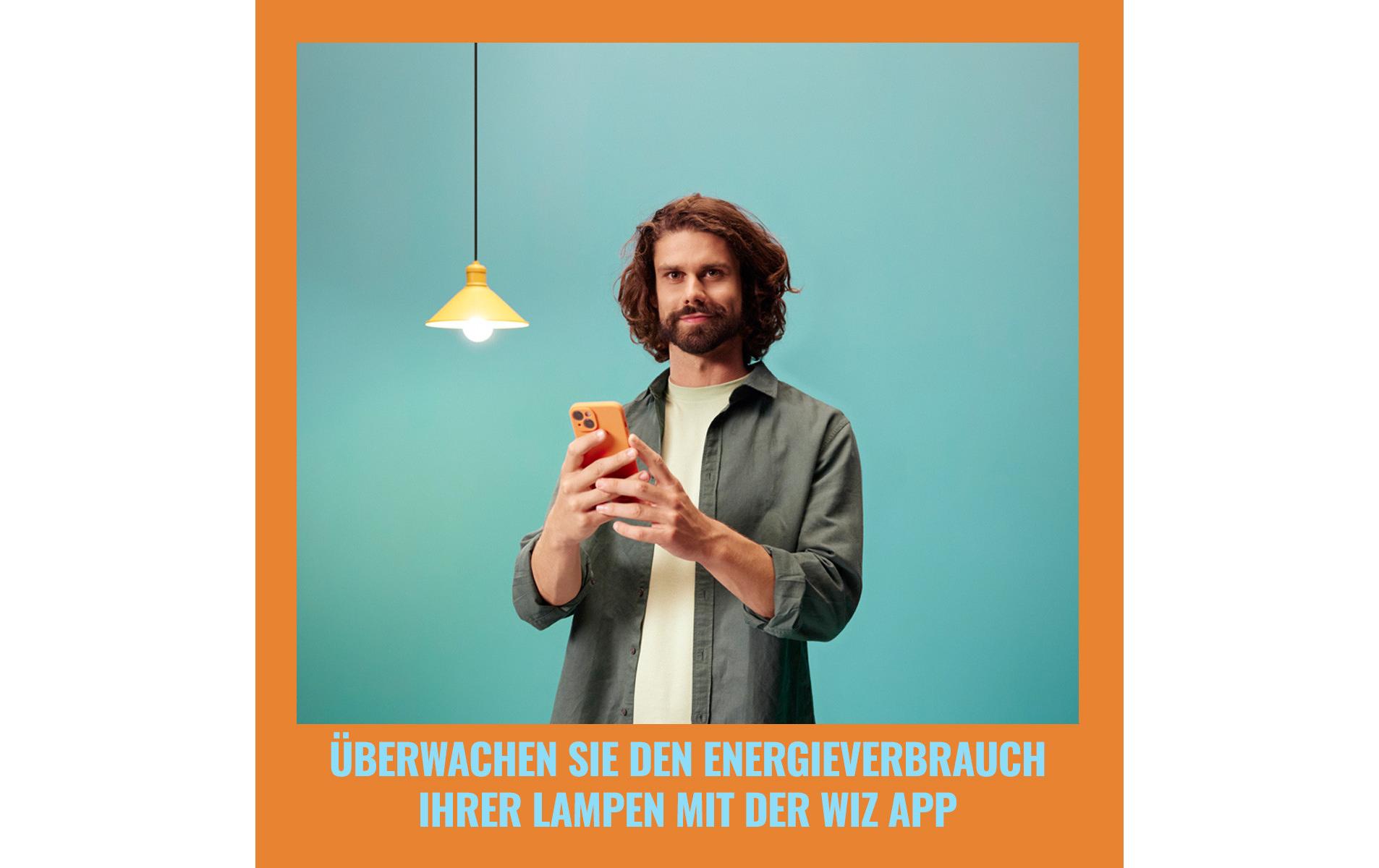 E27 Tunable White Ultra-Efficient Clear WiFiSmartes Leuchtmittel, steuerbar über Bluetooth, Matter, WLAN