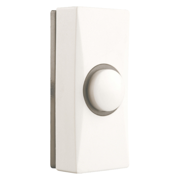Byron 7910 beldrukker wit
