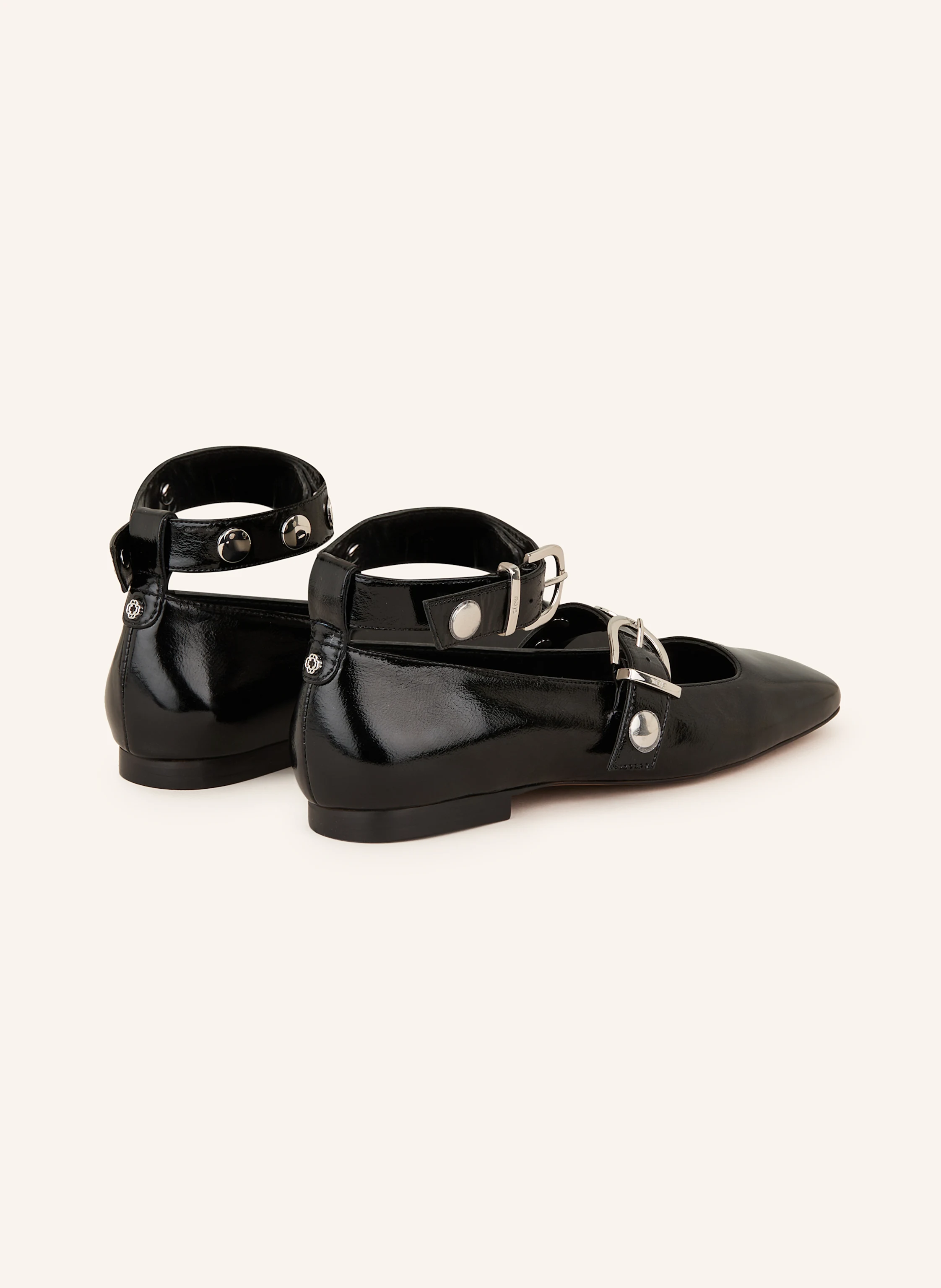 maje Mary-Jane-Ballerinas
