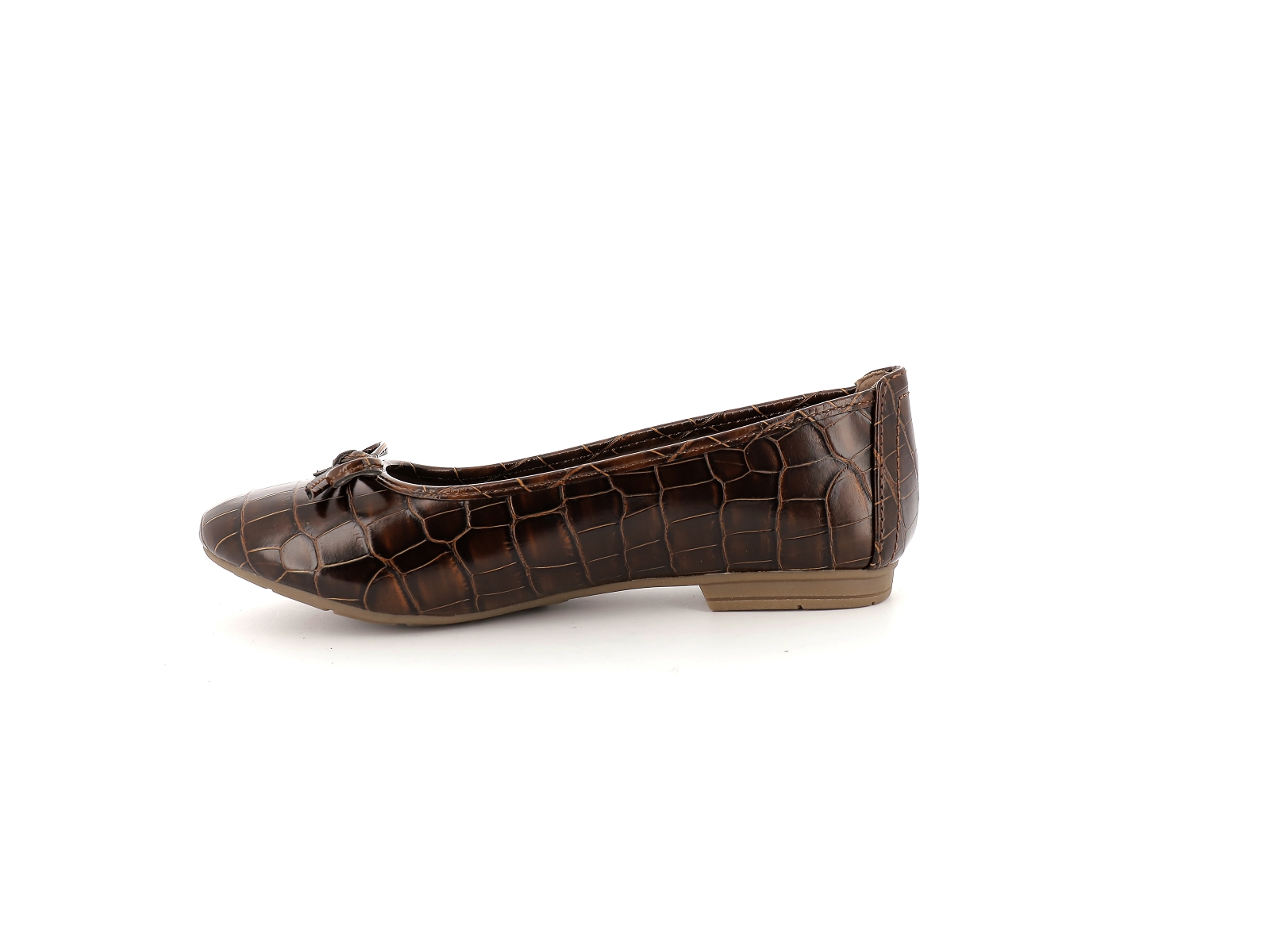 Jana  shoes-22163 Synthétique Marron Foncé