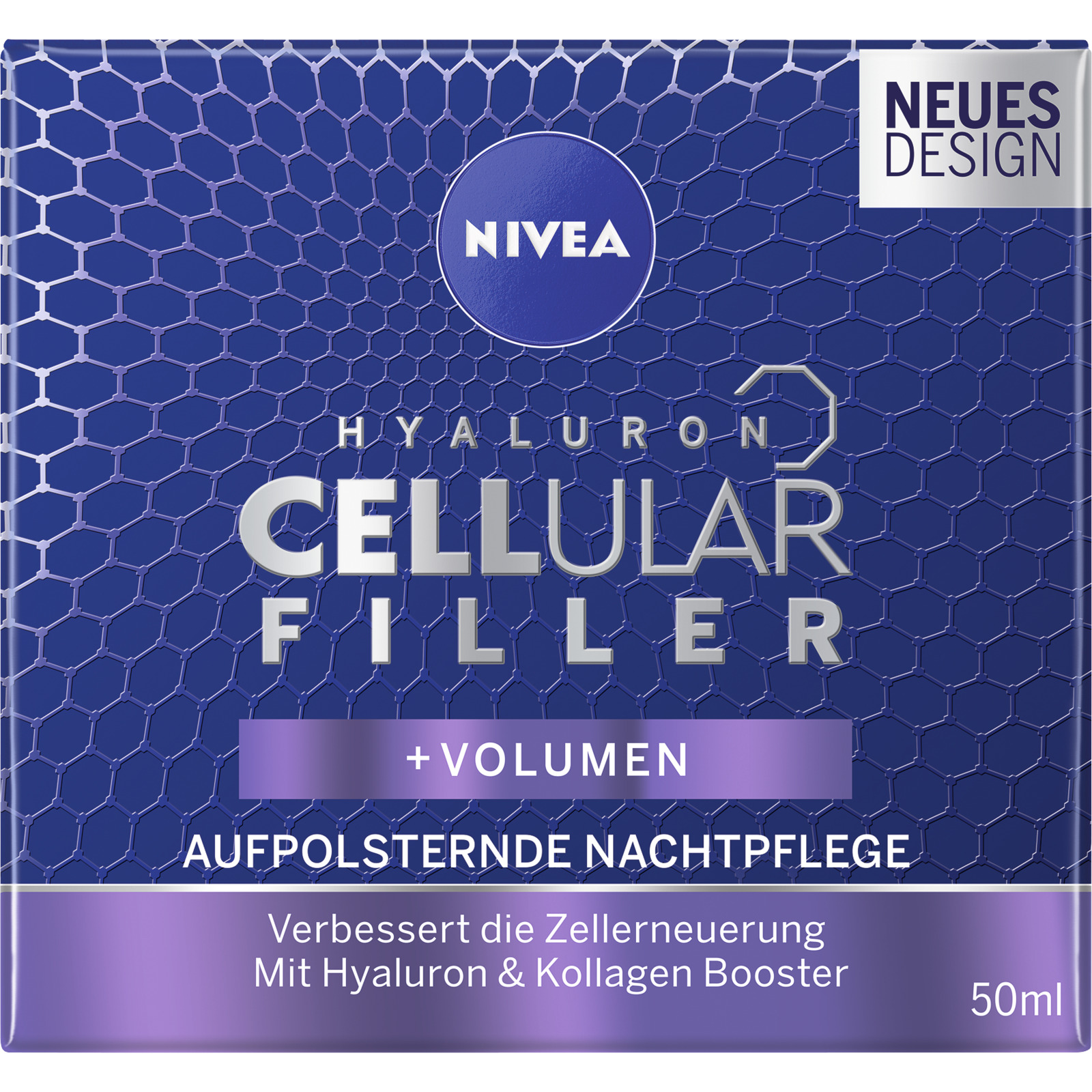 Nivea Hyaluron Cellular Filler +Volumen Nachtcreme 50 ml