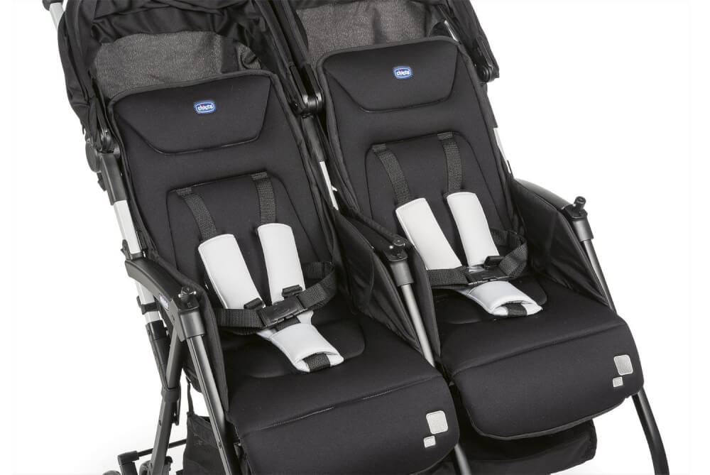 Chicco Zwillingsbuggy Ohlala Twin Black Night