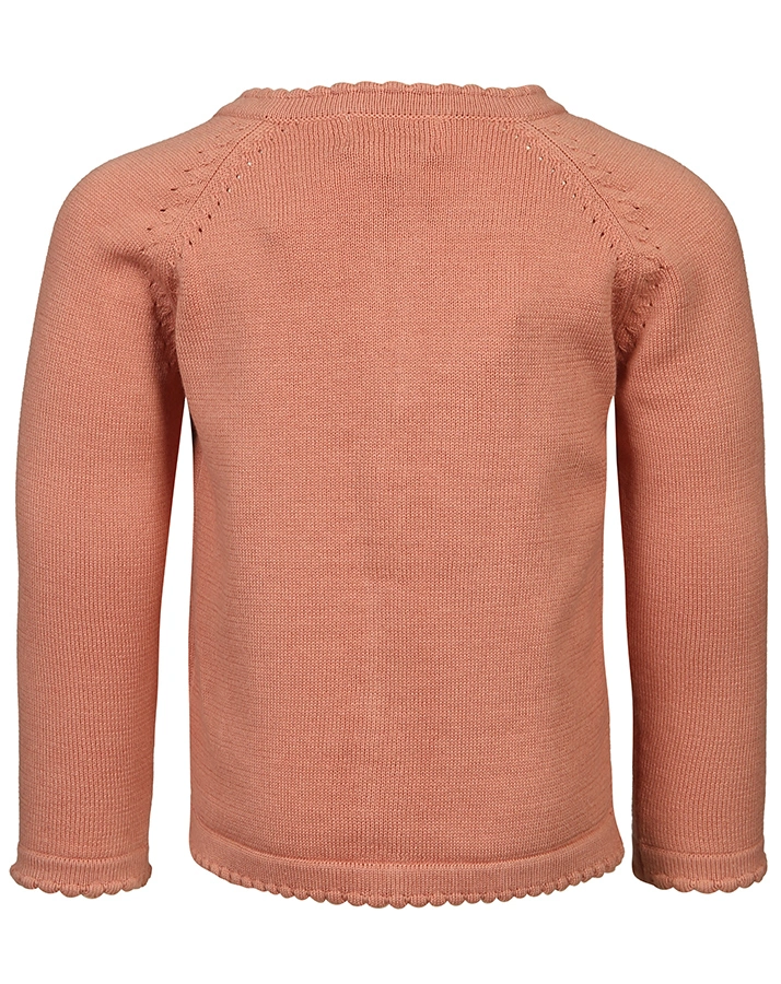 Strickjacke BABY BASIC LIGHT KNIT in cameo brown