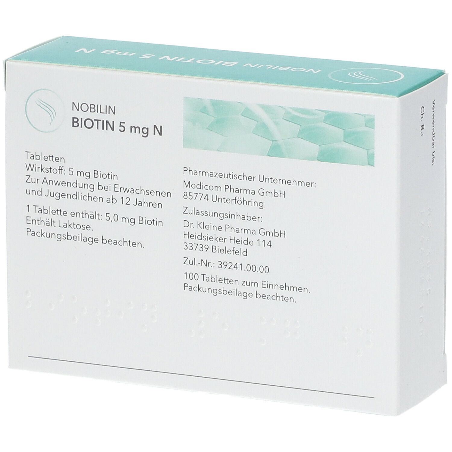 Nobilin Biotin 5mg N