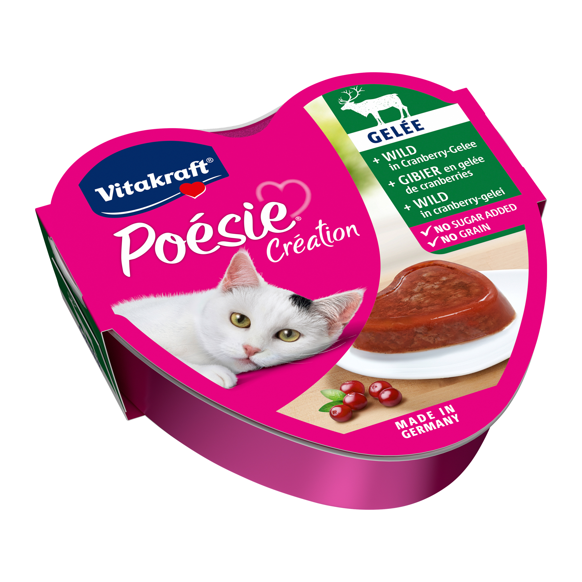 Vitakraft Poésie Wild in Cranberry-gelei
