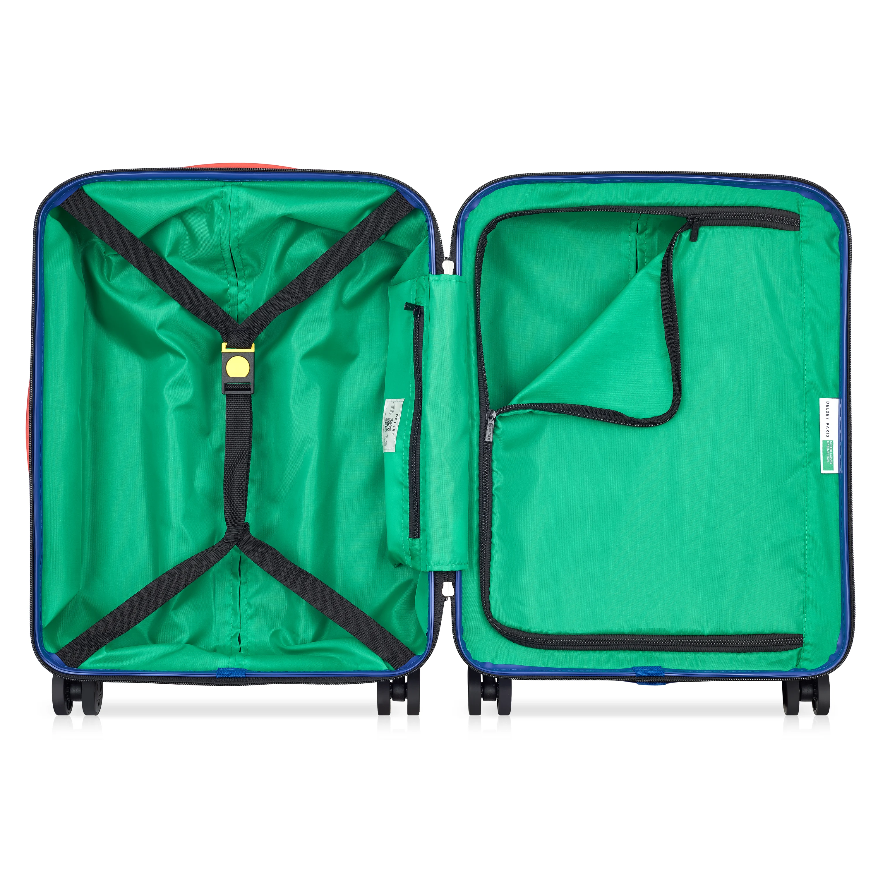 UNITED - Valise cabine rigide | Noir