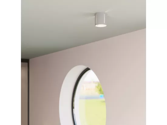 Sollux INEZ Plafonnier à 1 lumière, gris, G9