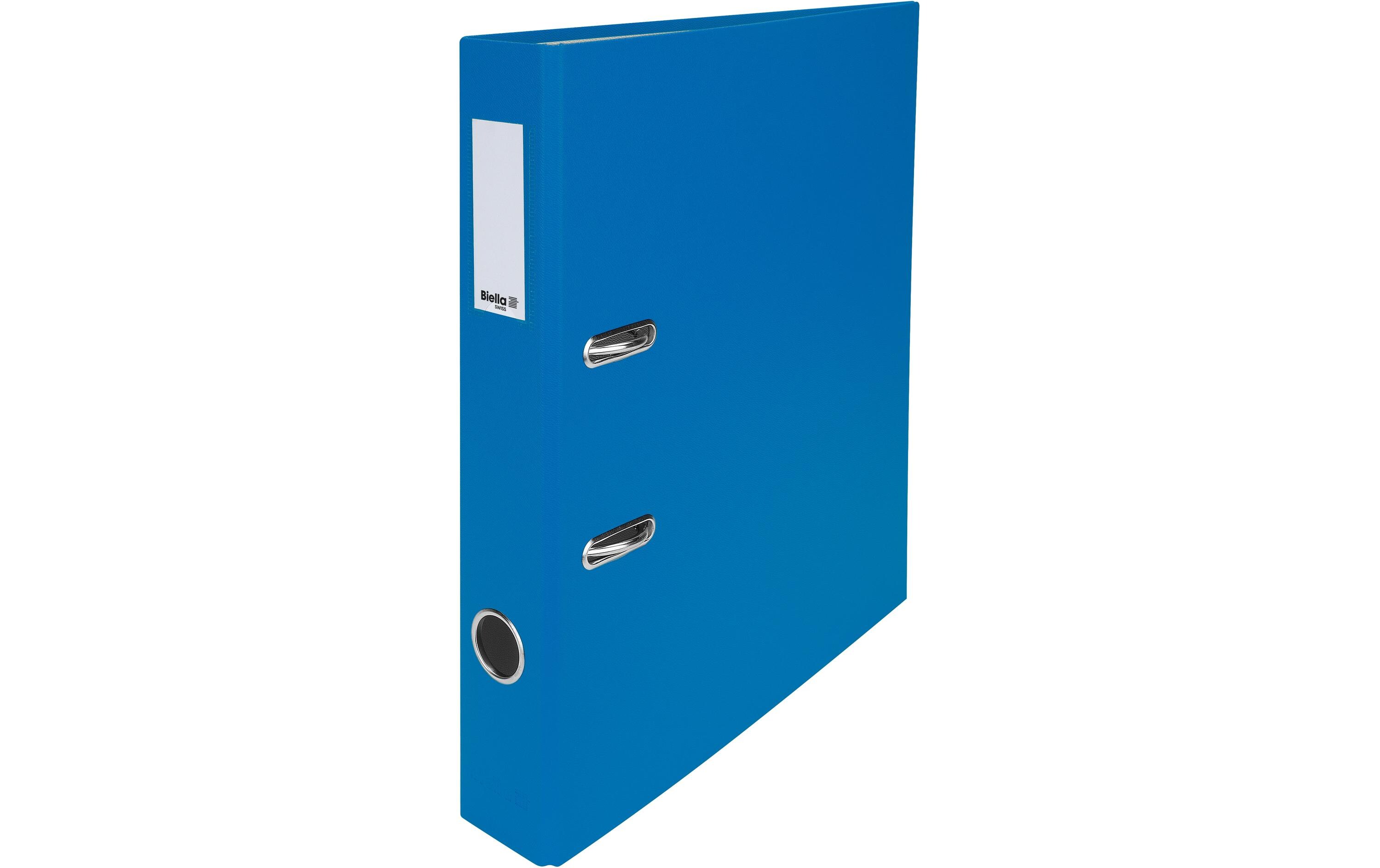 Ordner Plasticolor A4 4 cm, BlauOrdner mit Strong-Mechanik
