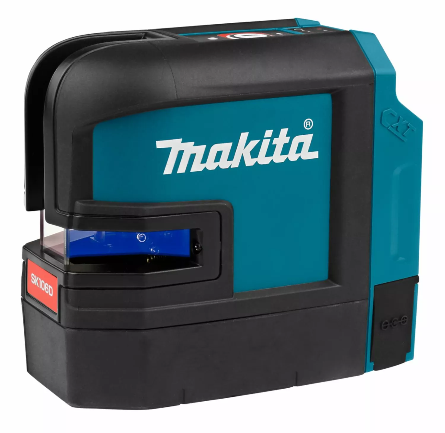 Makita SK106DZ 10.8V Li-Ion accu Kruislijnlaser body in tas - 2 lijnen - 25m - rood