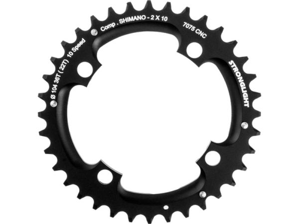 Stronglight ø104mm 2x10-Speed Klinge, 36T