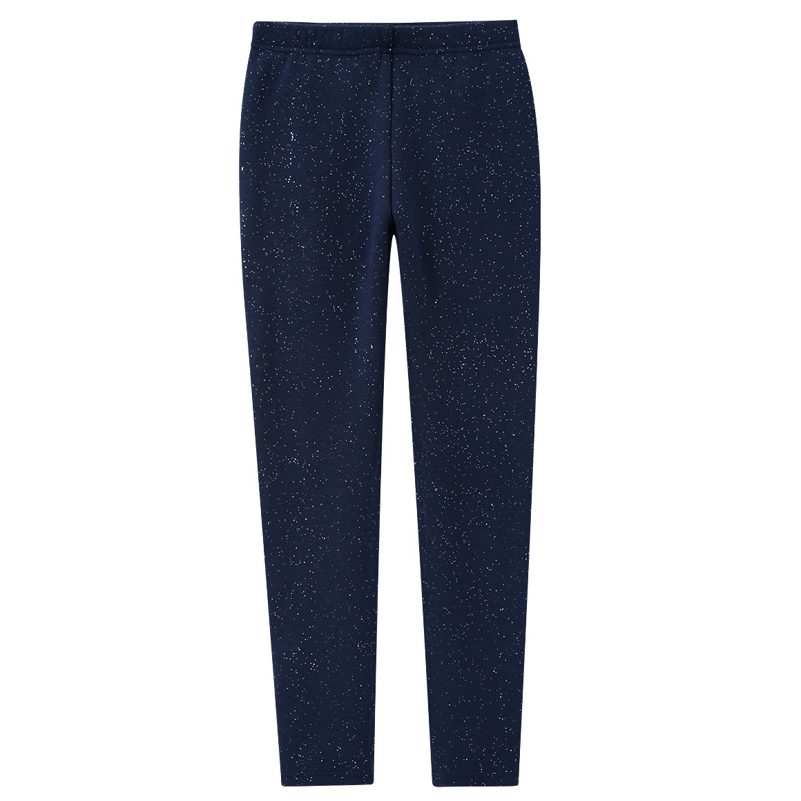 Topolino Mädchen Sweatleggings mit Glitzer-Print dunkelblau