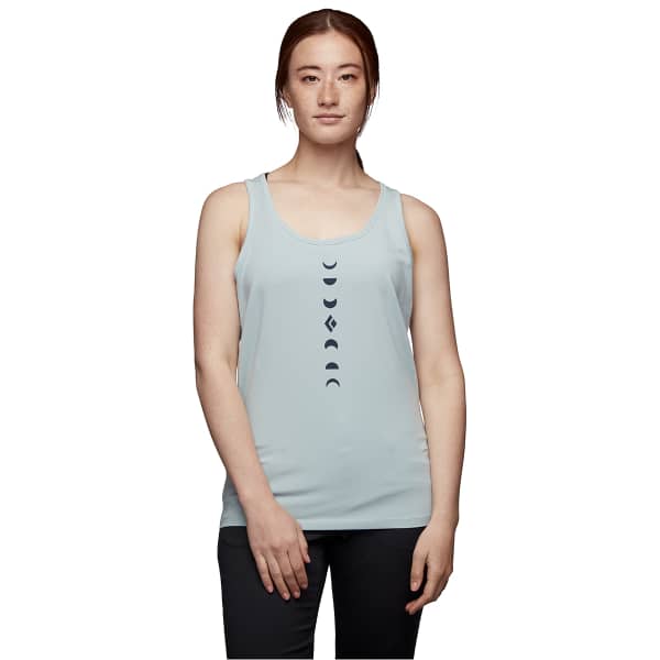 Débardeur randonnée BLACK DIAMOND W BD ICON FULL MOON TANK ICE BLUE