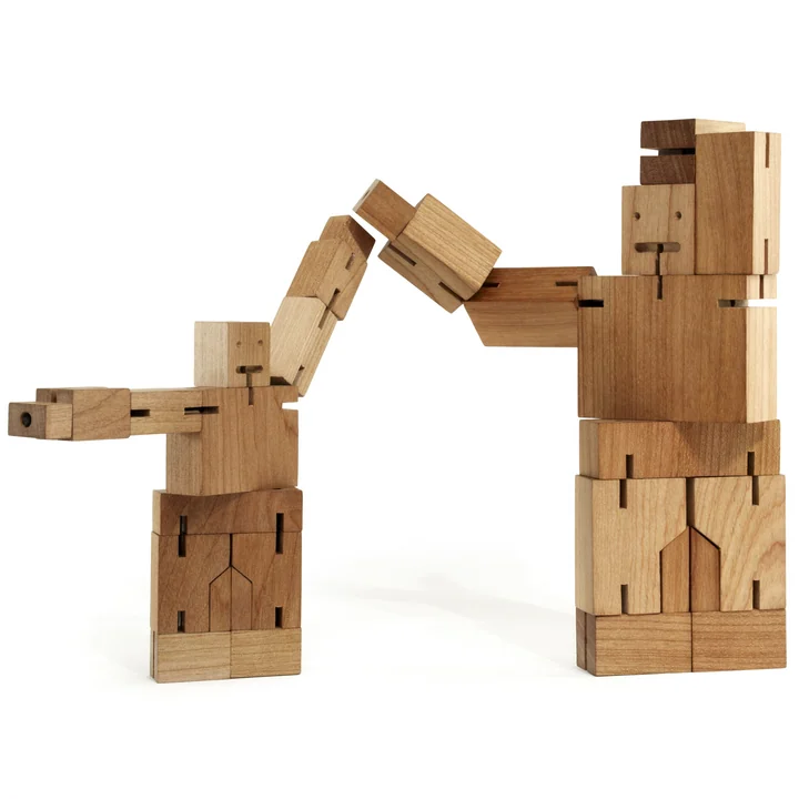 Areaware - Cubebot, klein, blau
