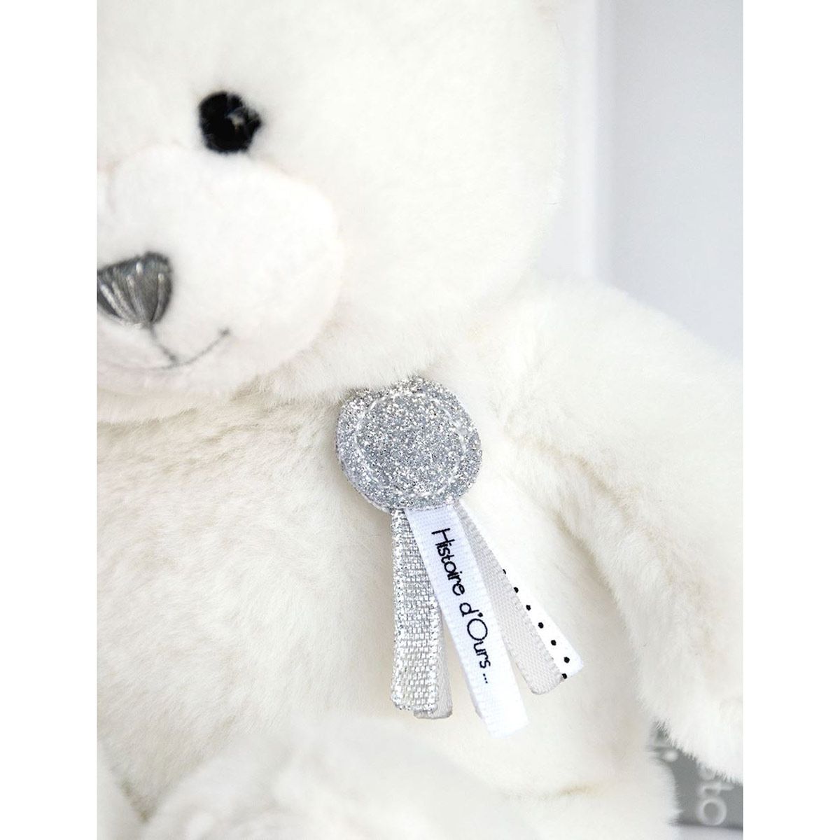 Ours charms blanc 24 cm