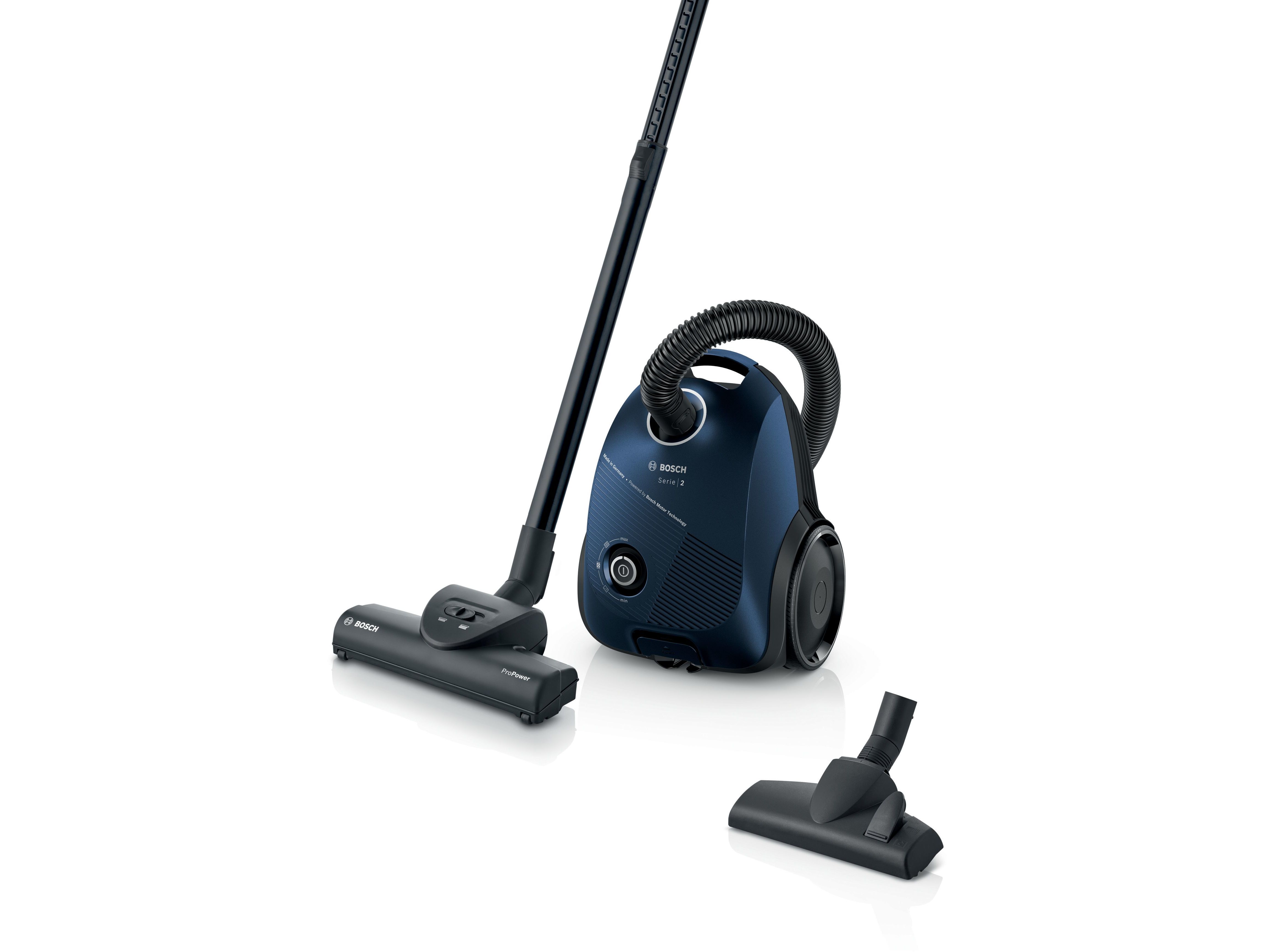 ASPIRADOR COM SACO BOSCH BGBS2BU1T SUSTENTÁVEL AZUL 850W