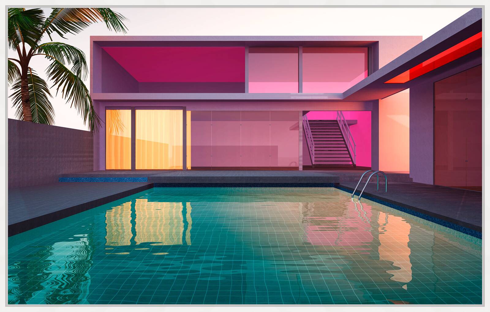 Pool 23 by Carl Miller - Limited Edition. Edition of: 100. Signed.