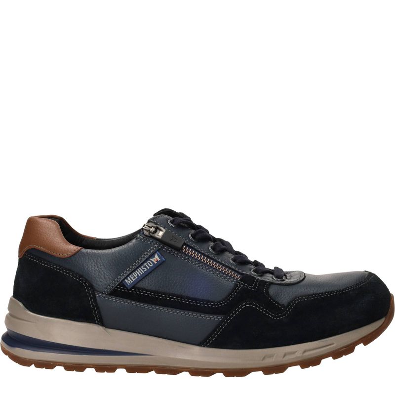 Mephisto Bradley Velsport Sneakers Blauw Heren