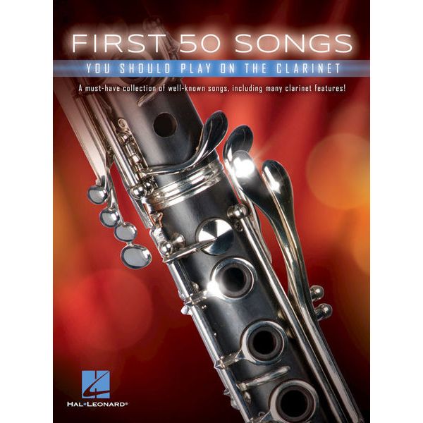 Hal Leonard 50 Songs You Should Clarinet