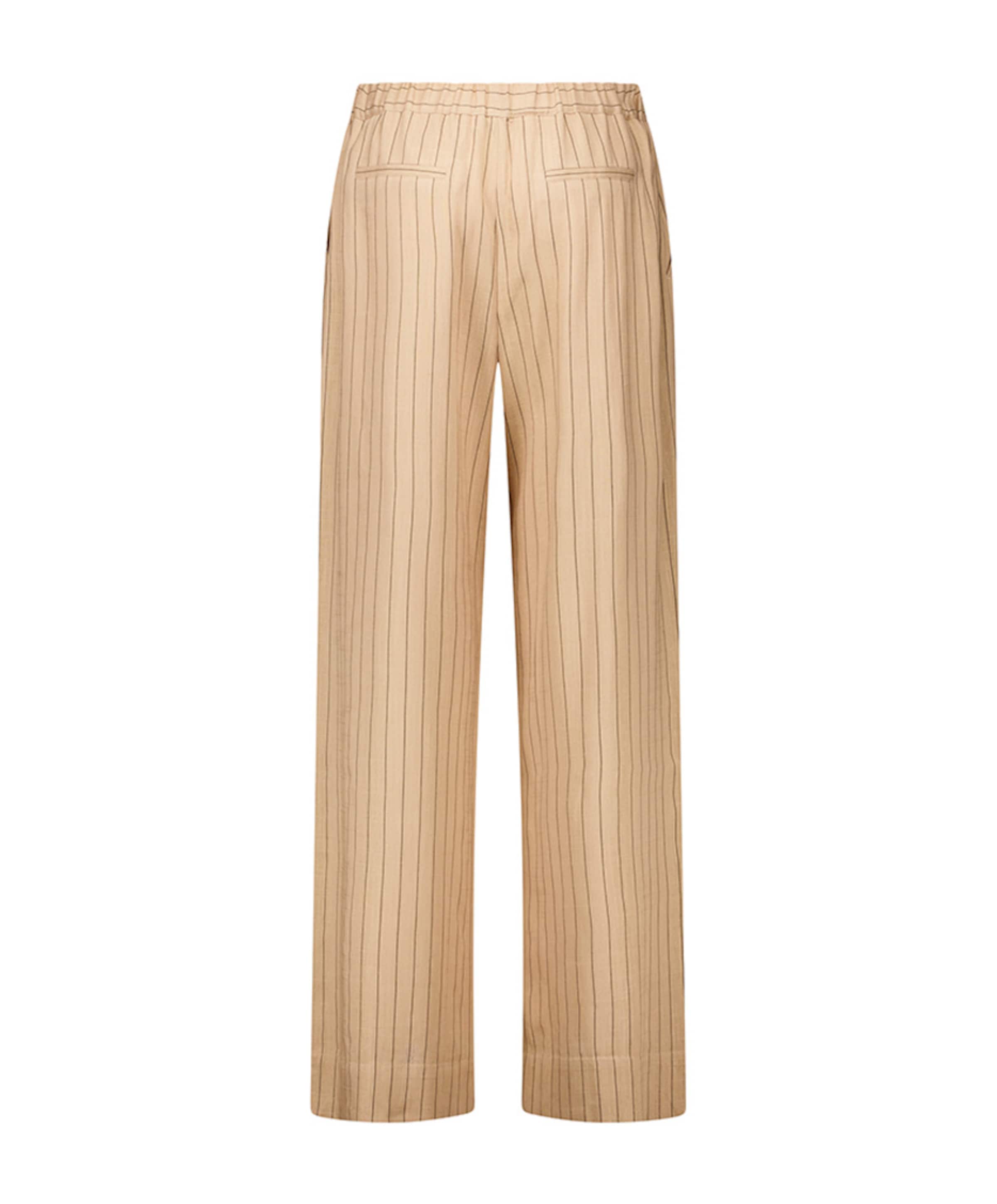 Studio Anneloes Devine stripe dames broek beige