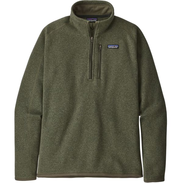 Sweat polaire PATAGONIA M'S BETTER SWEATER 1/4 ZIP INDUSTRIAL GREEN