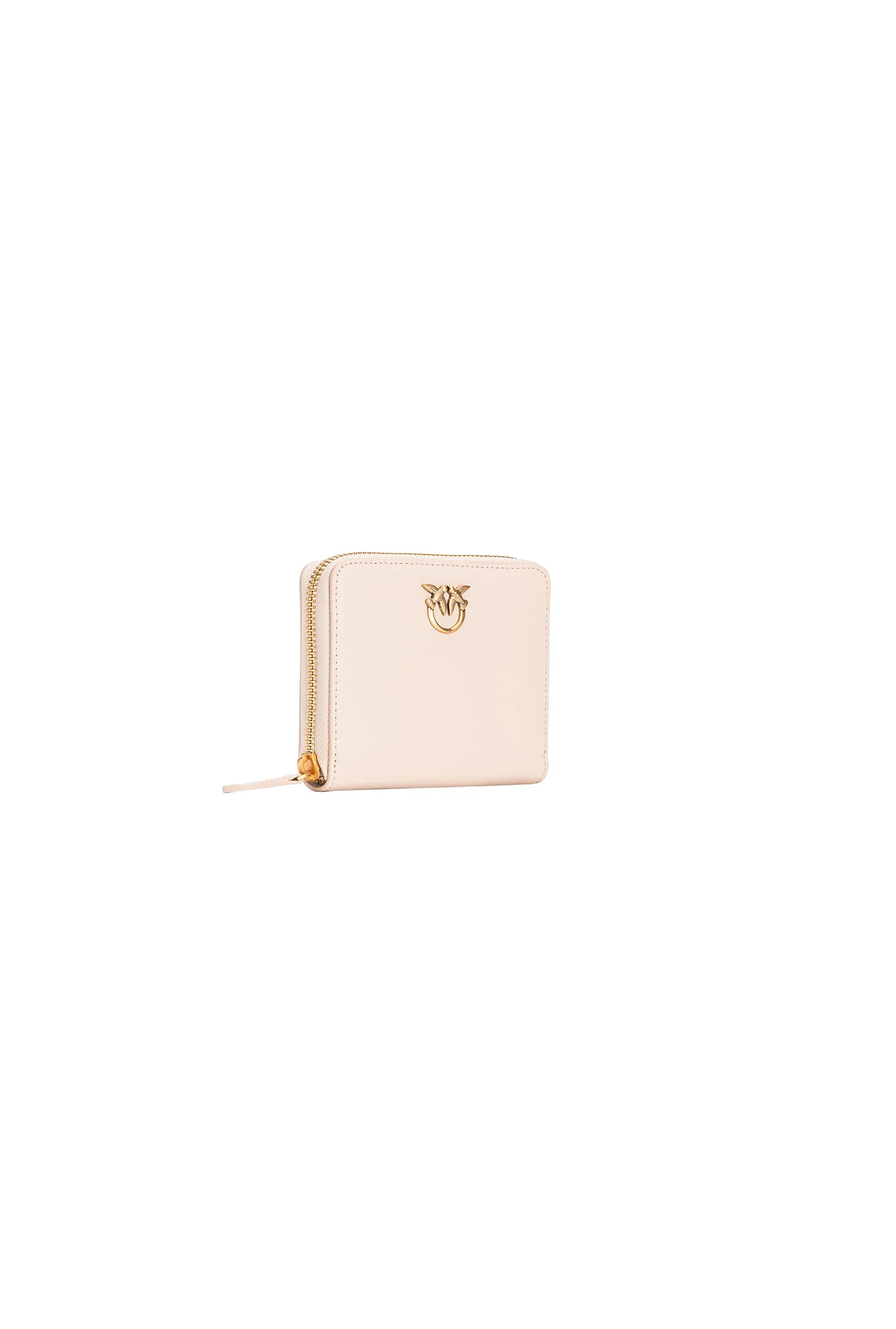 CARRÉ - Portefeuille carré à contour zippé | Beige