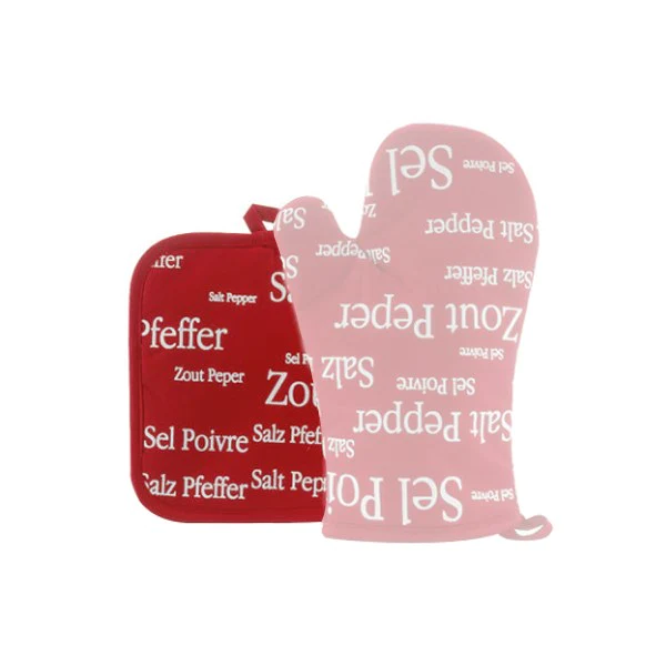 Manique rouge Sel & Poivre 20 cm Winkler