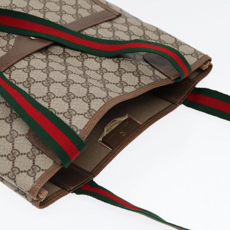 Gucci Vintage Gucci Shoulder Bag Brown
