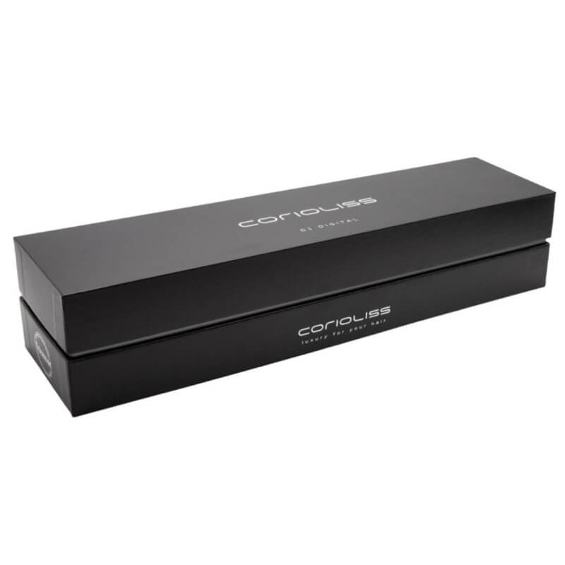 Lisseur C1 digital black soft touch Chrome Corioliss