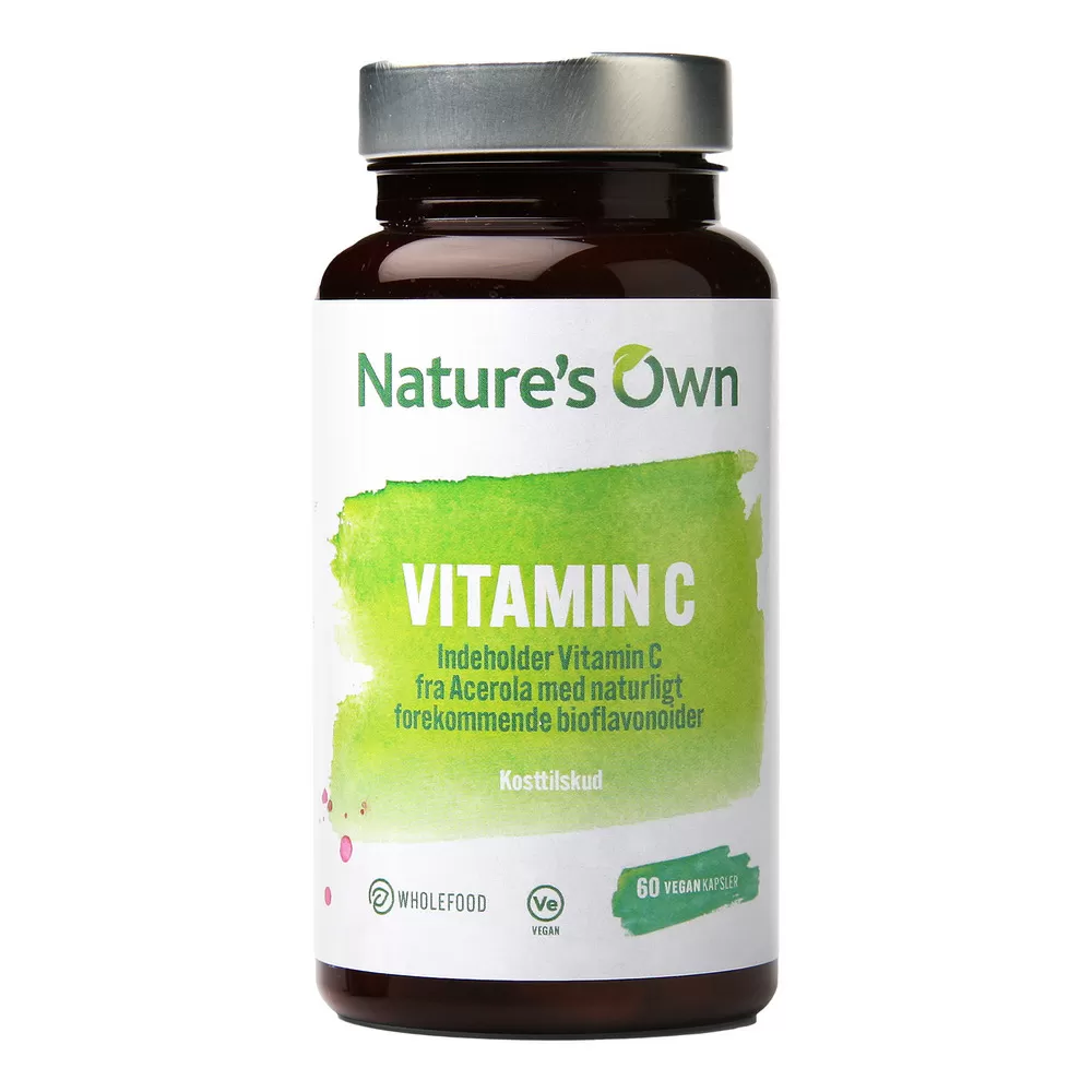 Nature's Own Vitamin C - 60 kaps.