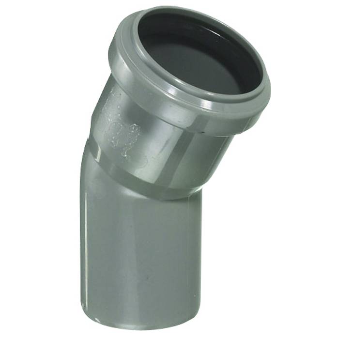 PP bøjning grå 40 mm x 30 gr.