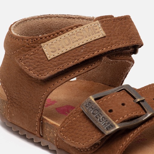 Shoesme Buckle Sandalen bruin Leer