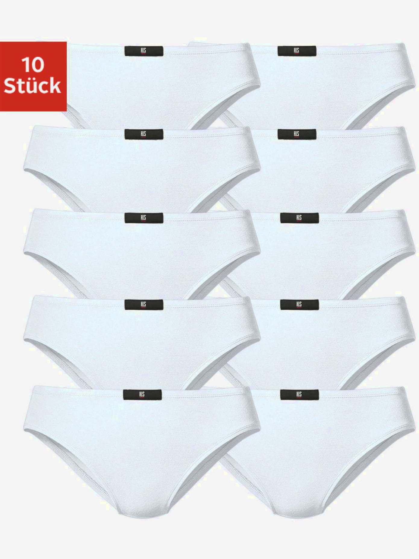 Lot de 10 slips h.i.s.