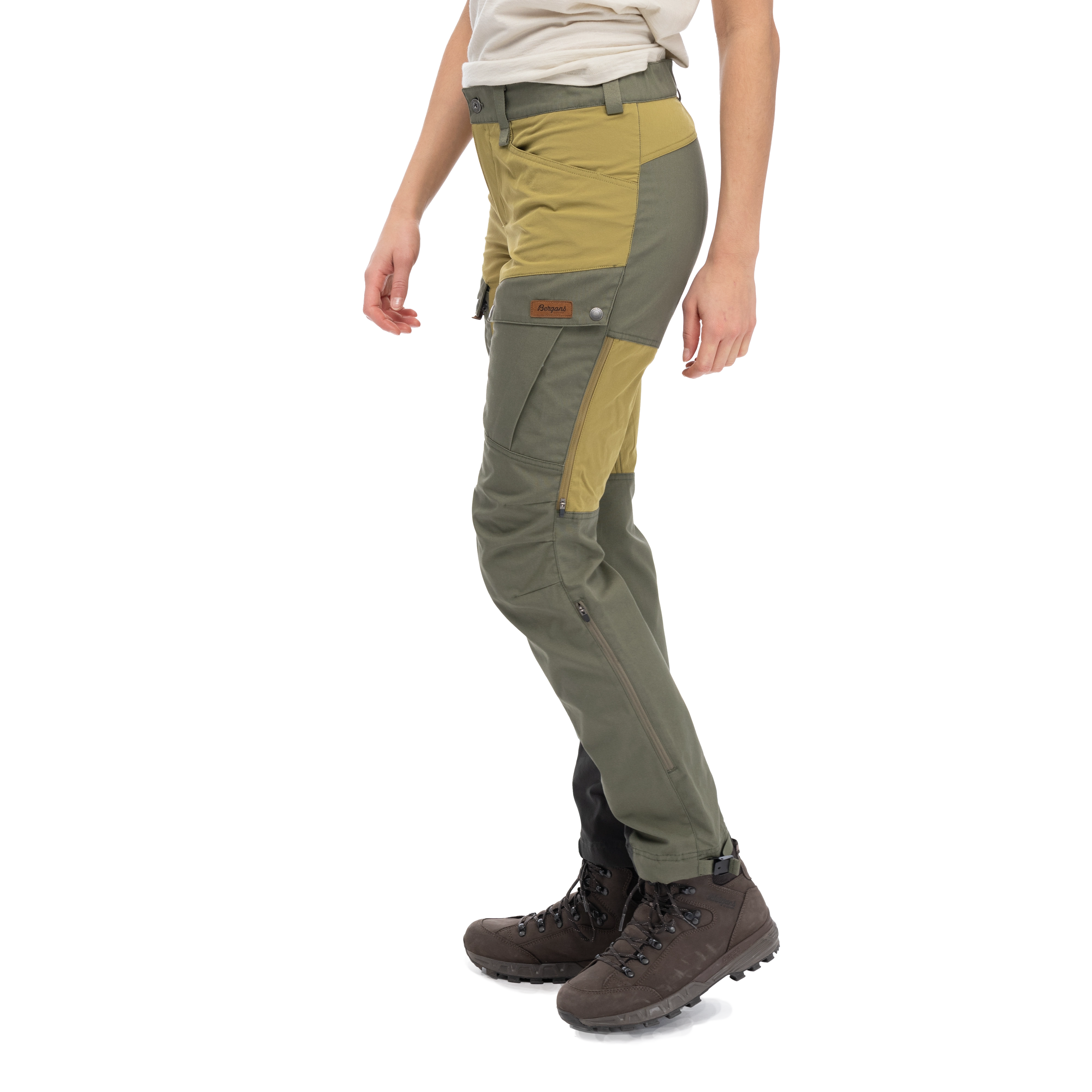 Nordmarka Favor Outdoor Pants Women Green Mud / Olive Green