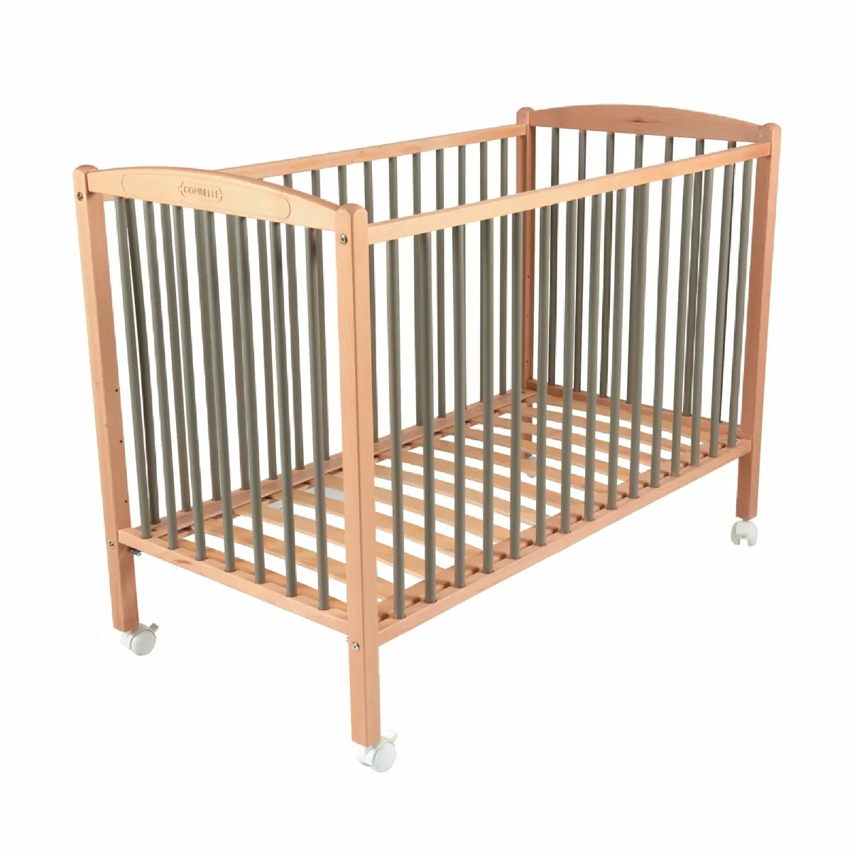Combelle Lit Arthur 60x120 avec roulettes
