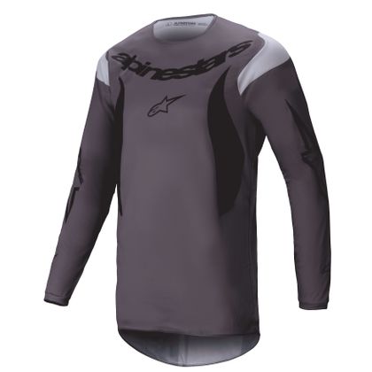 Maillot cross Alpinestars FLUID - HAUL 2025 - Gris / Marron