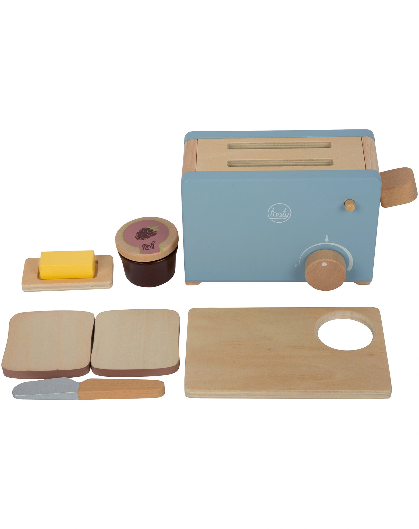 Spielküche-Toaster TASTY 8-teilig
