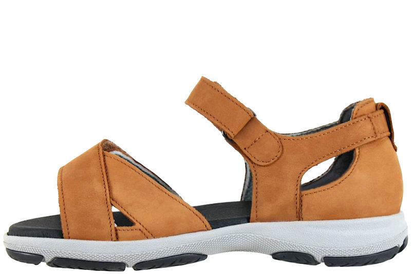 NEW FEET SANDAL I COGNACFARVET NUBUCK